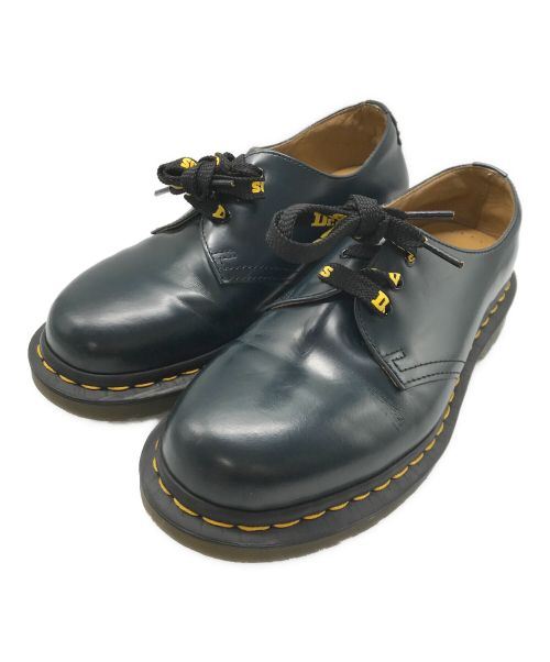 Dr.Martens（ドクターマーチン）Dr.Martens (ドクターマーチン) 3ホールギブソン シューズ グリーン サイズ:UK4の古着・服飾アイテム