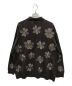 MAISON SPECIAL (メゾンスペシャル) Prime-Over Flower Embroidery Long Sleeve Knit Shirt ブラウン サイズ:2：10000円