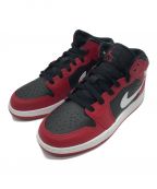 NIKEナイキ）の古着「GS Air Jordan 1 Mid」｜レッド