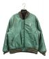 中古・古着 HUF (ハフ) PLAY BOY (プレイボーイ) REVERSIBLE BOMBER JACKET ブラック×グリーン サイズ:XL：13000円