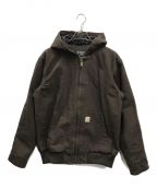 CarHarttカーハート）の古着「WASHED DUCK INSULATED ACTIVE JACKET」｜ブラウン