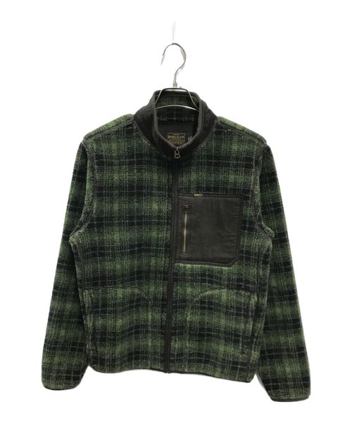 RRL（ダブルアールエル）RRL (ダブルアールエル) Walter(ウォルター) チェック ジャケット グリーン サイズ:Sの古着・服飾アイテム