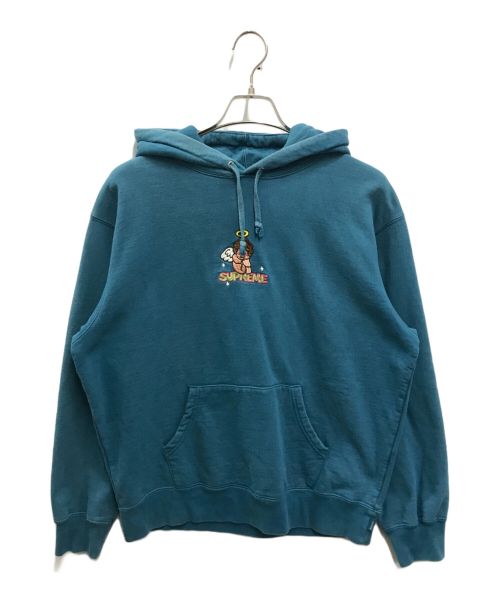 SUPREME（シュプリーム）Supreme (シュプリーム) Angel Hooded Sweatshirt ブルー サイズ:Sの古着・服飾アイテム