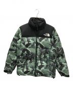 THE NORTH FACEザ ノース フェイス）の古着「NV NUPTSE JACKET」｜グリーン×ブラック