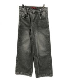 Jaded London（ジェイデッドロンドン）の古着「COLOSSUS FIT JEANS (コロッサス フィット ジーンズ)」｜ブラック