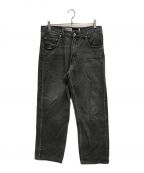 LEVI'S VINTAGE CLOTHINGリーバイス ビンテージ クロージング）の古着「ルーズフィット ブラック WORN IN」｜グレー