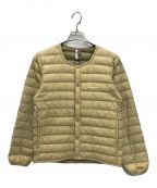 mont-bell×B:MING by BEAMSモンベル×ビーミングバイビームス）の古着「Superior Down Round Neck Jacket(スーペリア ダウン ラウンド ネック ジャケット)」｜ベージュ