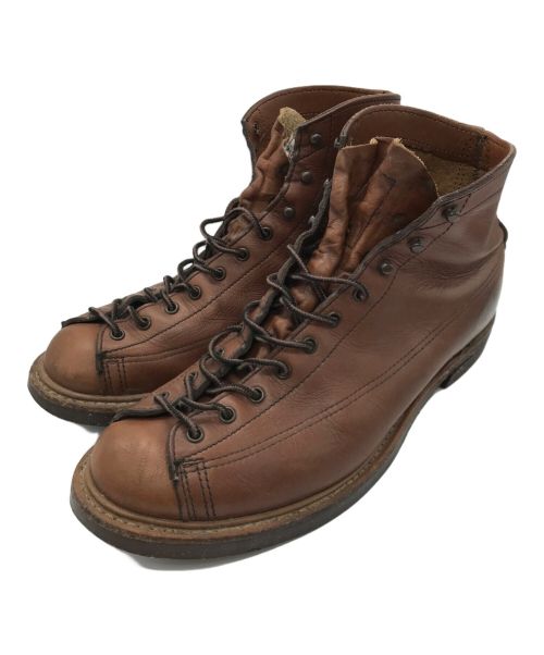 RED WING（レッドウィング）RED WING (レッドウィング) Lineman Boot ブラウン サイズ:US9.5の古着・服飾アイテム