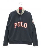 POLO RALPH LAURENポロ・ラルフローレン）の古着「Men's PO Fleece Jacket(メンズ ピーオー フリース ジャケット)」｜ネイビー