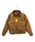 CarHartt（カーハート）の古着「DUCK DETROIT JACKET BLANKET LINED」｜ブラウン