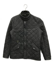 Barbour（バブアー）の古着「POWELL キルティングジャケット」｜ブラック