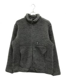 Snow peak（スノーピーク）の古着「Wool Fleece Jacket(ウール フリース ジャケット)」｜グレー