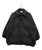 CALUXキャラクス）の古着「PUFFER COACH JACKET(パファー コーチ ジャケット)」｜ブラック