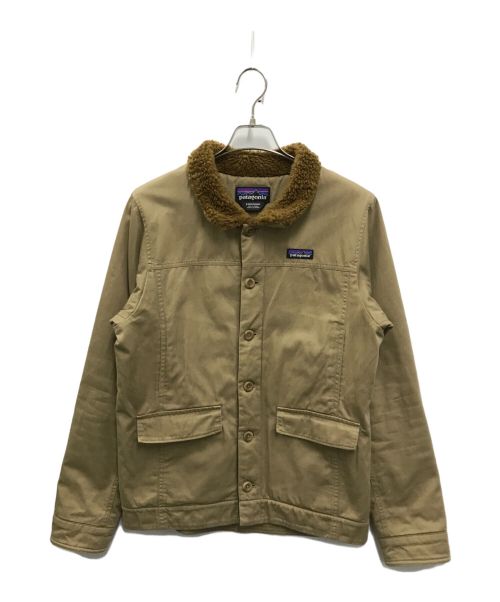 Patagonia（パタゴニア）Patagonia (パタゴニア) MAPLE GROVE DECK JACKET(メープル グローブ デック ジャケット) ベージュ サイズ:Sの古着・服飾アイテム