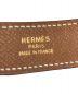 中古・古着 HERMES (エルメス) ミニコンスタンスHロゴリバーシブルベルト ブラック×ブラウン サイズ:60：35000円