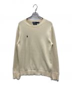 POLO RALPH LAUREN×BEAMSポロ・ラルフローレン×ビームス）の古着「別注 Crew Neck Knit(クルー ネック ニット)」｜ホワイト