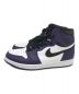 NIKE (ナイキ) Air Jordan 1 Retro High OG Court Purple(エアー ジョーダン 1 レトロ ハイ オージー コート パープル) パープル サイズ:27.5cm：15000円