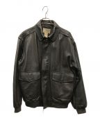 L.L.Beanエルエルビーン）の古着「A-2 LEATHER JACKET」｜ブラウン