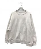 WTAPS×NEIGHBORHOODダブルタップス×ネイバーフッド）の古着「RIPPER CREW NECK/SWEATSHIRT(リッパー クルー ネック スウェットシャツ)」｜グレー