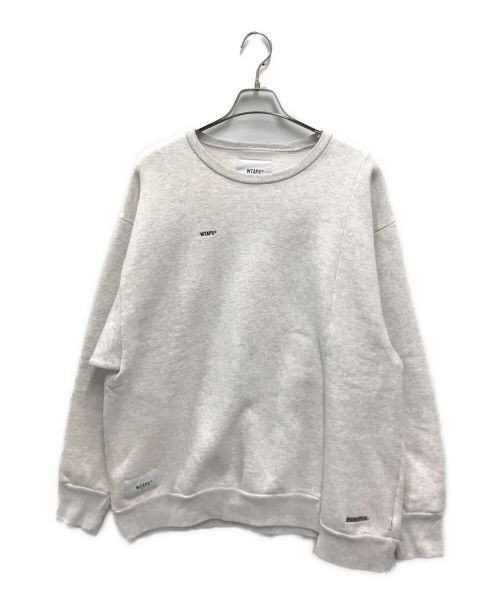 WTAPS（ダブルタップス）WTAPS (ダブルタップス) NEIGHBORHOOD (ネイバーフッド) RIPPER CREW NECK/SWEATSHIRT(リッパー クルー ネック スウェットシャツ) グレー サイズ:03の古着・服飾アイテム