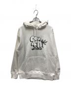 WIND AND SEA×The Simpsonsウィンド アンド シー×ザ シンプソンズ）の古着「WDS Graffiti Logo Hoodie(ウィンダンシー グラフィティ ロゴ フーディ)」｜ホワイト