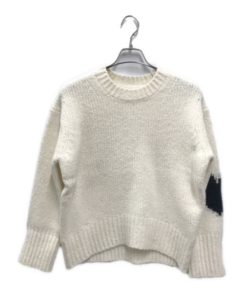 LIten（リテン）LIten (リテン) Bisous knit(ビズー ニット) ホワイト サイズ:Fの古着・服飾アイテム