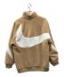 NIKE (ナイキ) BIG SWOOSH SHERPA JAKET(ビッグ スウッシュ シェルパ ジャケット) ベージュ×ホワイト サイズ:XL：8000円