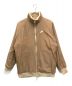 中古・古着 NIKE (ナイキ) BIG SWOOSH SHERPA JAKET(ビッグ スウッシュ シェルパ ジャケット) ベージュ×ホワイト サイズ:XL：8000円