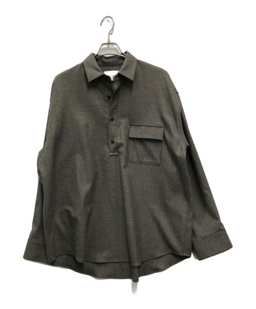 stein（シュタイン）stein (シュタイン) OVERSIZED PULLOVER SHIRT ブラウン サイズ:Sの古着・服飾アイテム