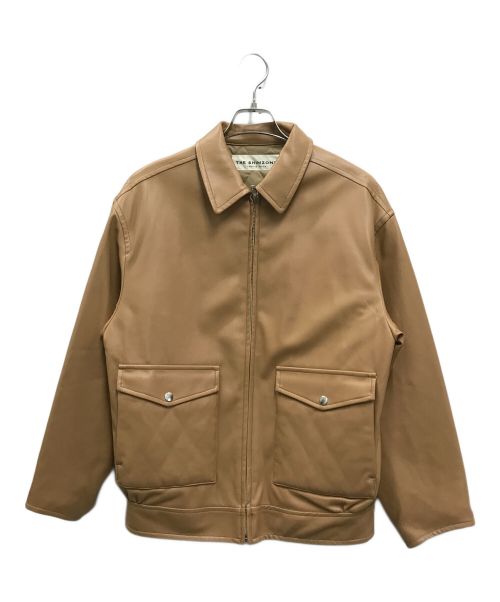 THE SHINZONE（ザ シンゾーン）THE SHINZONE (ザ シンゾーン) PADDING AVIATOR JACKET ベージュ サイズ:SIZE Sの古着・服飾アイテム