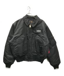 ALPHA INDUSTRIES（アルファインダストリーズ）の古着「CWU-45/P ナイロンジャケット」｜ブラック