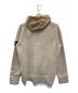 STONE ISLAND (ストーンアイランド) Lambswool Hooded Cardigan ベージュ サイズ:SIZE L：22000円