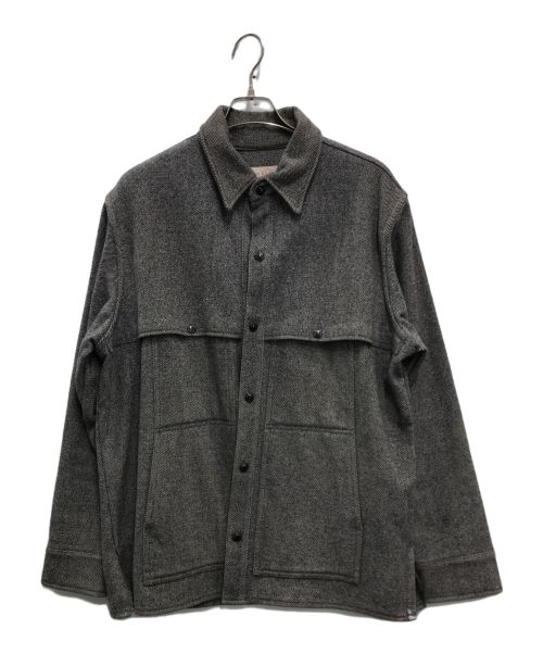 FILSON（フィルソン）FILSON (フィルソン) CAPE COAT MACKINAW WOOL HUNTING JACKET グレー サイズ:Lの古着・服飾アイテム