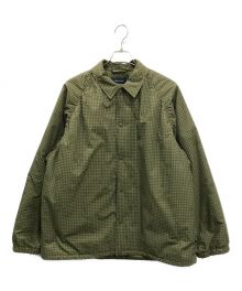 NAUTICA（ノーティカ）の古着「Rip Stop Thinsulate Coach Jacket(リップ ストップ シンサレート コーチ ジャケット)」｜カーキ