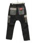 EXAMPLE (エグザンプル) NYLON MULTICOLORED SARUEL CARGO PANTS ブラック サイズ:FREE：8000円