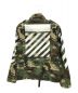 OFFWHITE (オフホワイト) カモフラジャケット グリーン サイズ:S：10000円