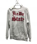 jiedaジエダ）の古着「STATE SWEAT HOODIE」｜グレー