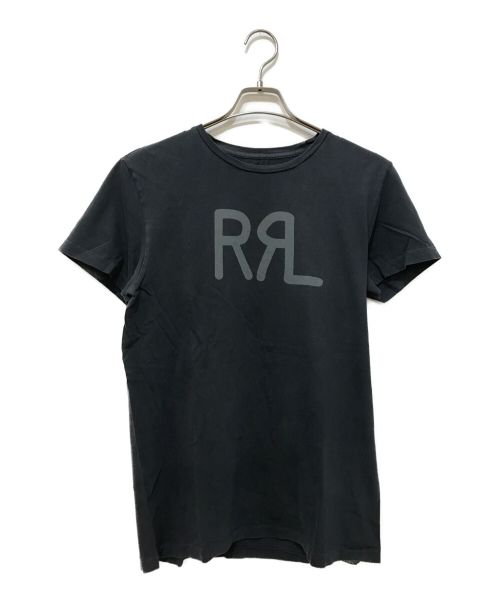 中古・古着通販】RRL (ダブルアールエル) ロゴプリントTシャツ グレー