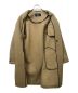 中古・古着 THE RERACS (ザ リラクス) LOOSE CHESTERFIELD COAT ベージュ サイズ:46：6800円