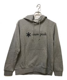 Snow peak（スノーピーク）の古着「ロゴパーカー」｜グレー