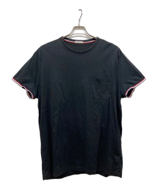 MONCLER（モンクレール）MONCLER (モンクレール) Tシャツ ネイビー サイズ:記載なしの古着・服飾アイテム