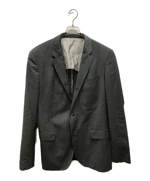 HUGO BOSS（ヒューゴ ボス）HUGO BOSS (ヒューゴ ボス) テーラードジャケット グレー サイズ:XLの古着・服飾アイテム