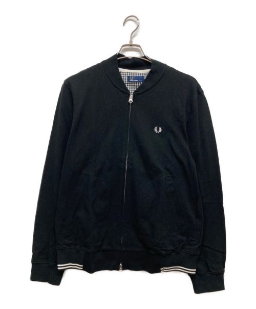 FRED PERRY（フレッドペリー）FRED PERRY (フレッドペリー) ジップアップジャケット ブラック サイズ:Lの古着・服飾アイテム