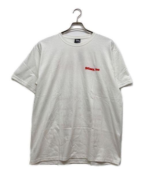 stussy（ステューシー）stussy (ステューシー) Tシャツ ホワイト サイズ:Lの古着・服飾アイテム