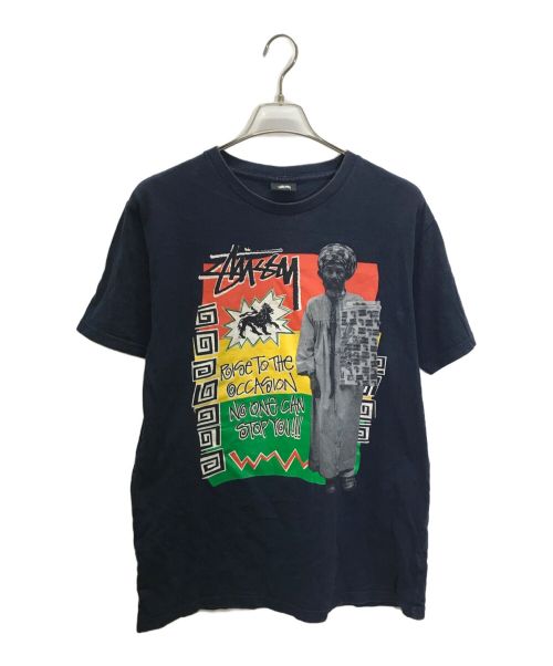 stussy（ステューシー）stussy (ステューシー) Tシャツ ネイビー サイズ:Mの古着・服飾アイテム