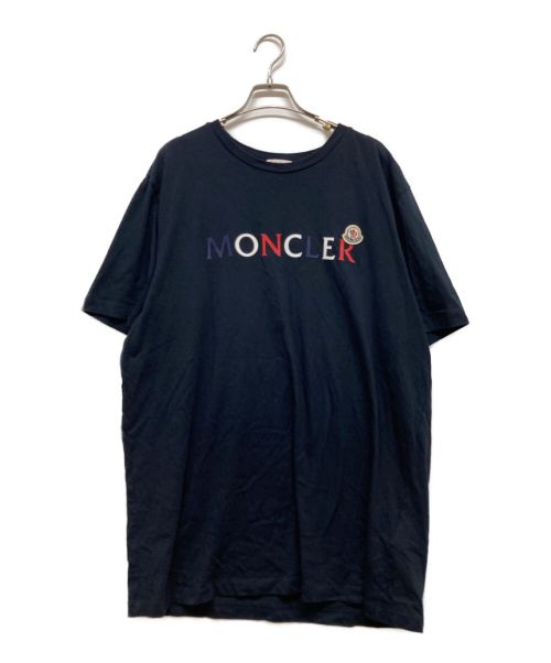 MONCLER（モンクレール）MONCLER (モンクレール) Tシャツ ネイビー サイズ:XLの古着・服飾アイテム