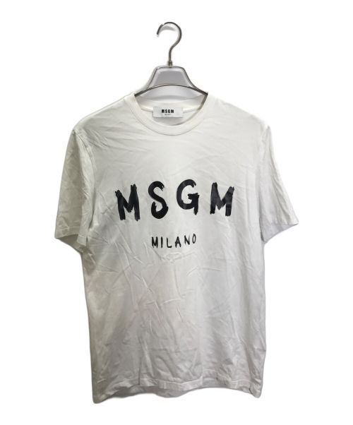 MSGM（エムエスジーエム）MSGM (エムエスジーエム) Tシャツ ホワイト サイズ:Sの古着・服飾アイテム