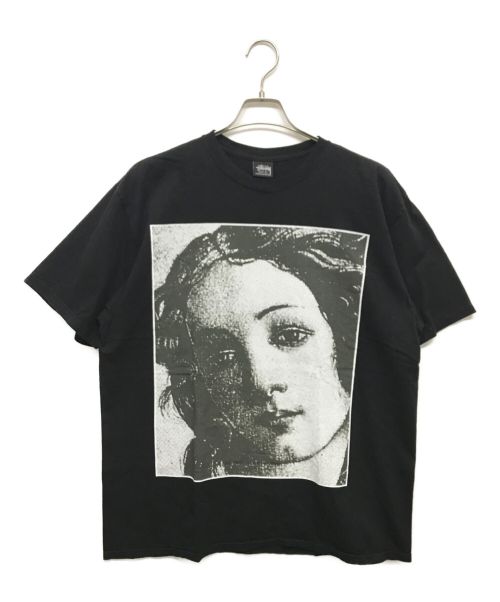 stussy（ステューシー）stussy (ステューシー) VENUS TEE PIGMENT DYED ブラック サイズ:Lの古着・服飾アイテム