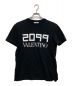 VALENTINO（ヴァレンティノ）の古着「2099ロゴTシャツ」｜ブラック