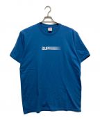 SUPREMEシュプリーム）の古着「Motion Logo Tee」｜ブルー